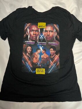 UFC 281 Adesanya vs Pereira Official Event T-Shirt Men’s Medium Black
